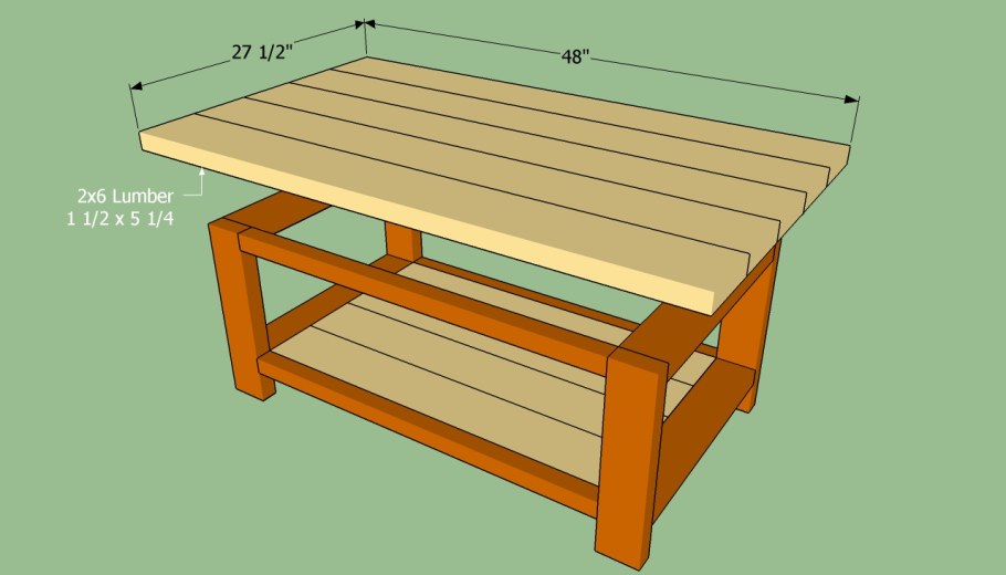 Чертежи деревянных журнальных столиков