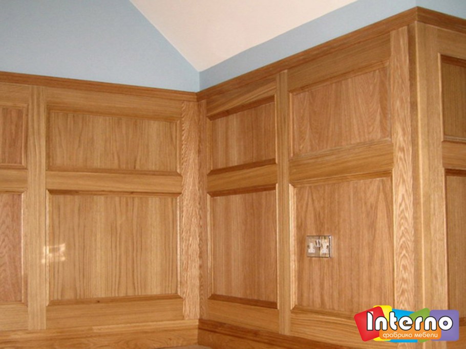 Панно из деревянных реек