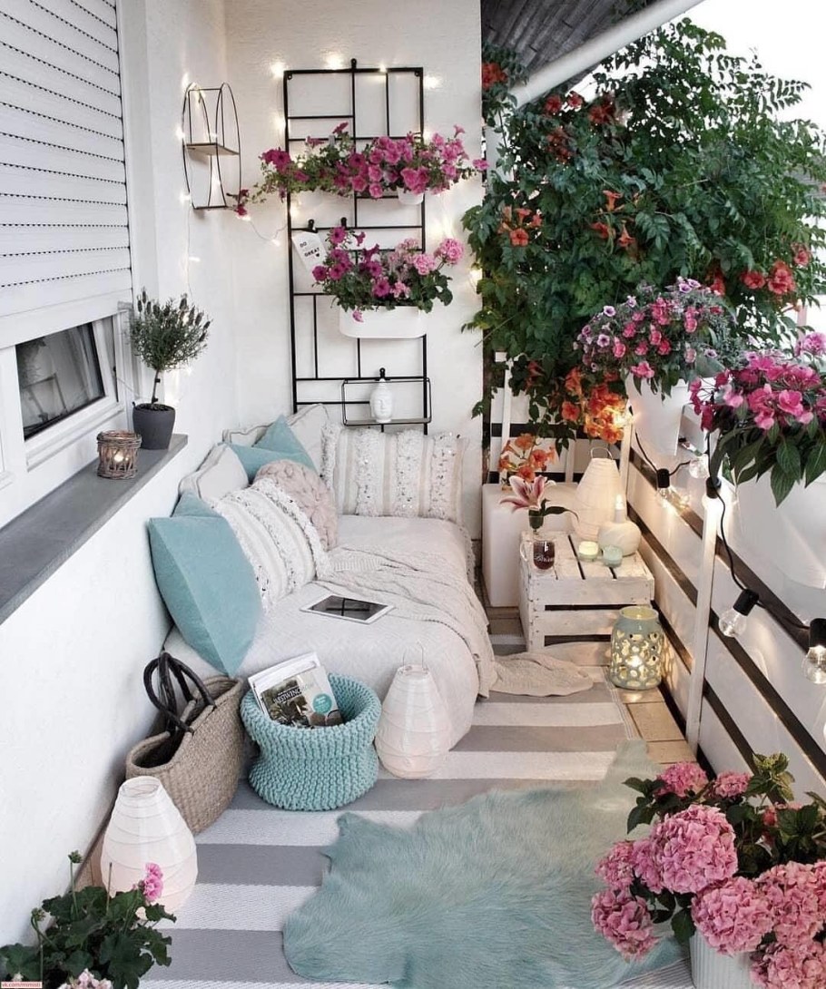 Балкон в стиле арт деко