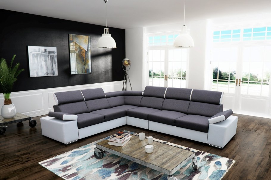 Модные угловые диваны
