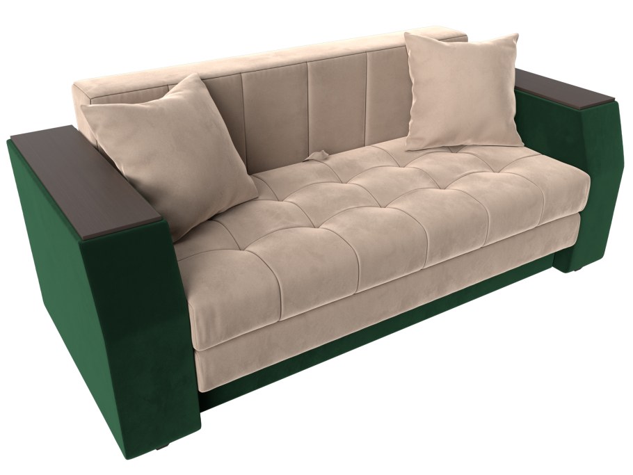 Диван Boss Mini рогожка синий