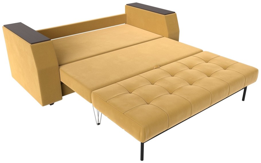 Диван прямой Атлант мини серый