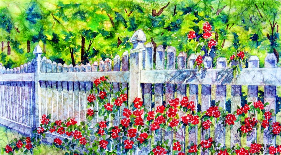 Зеркало на дачном участке