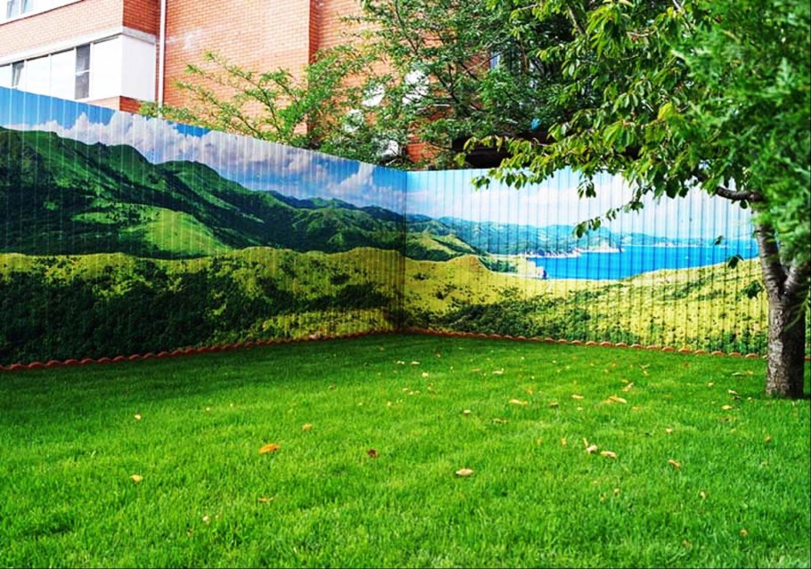 Металлопрофиль с рисунком