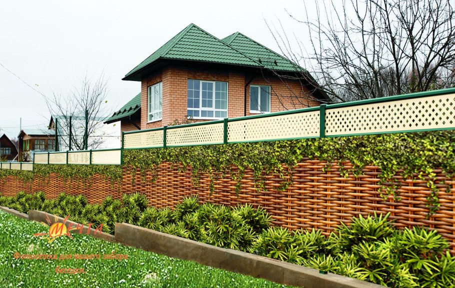 Фотозабор ПВХ фотосетка