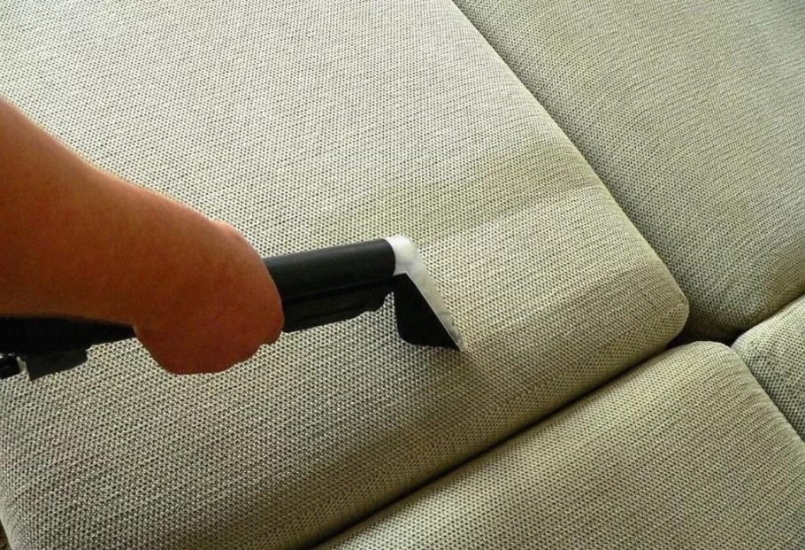 Химчистка мягкой мебели до и после