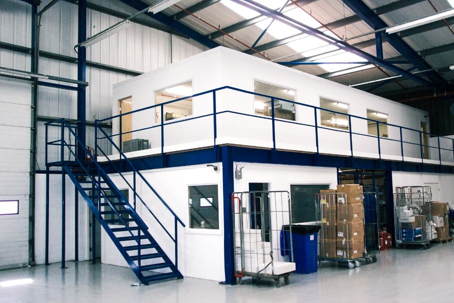 Мезонин второй этаж склад