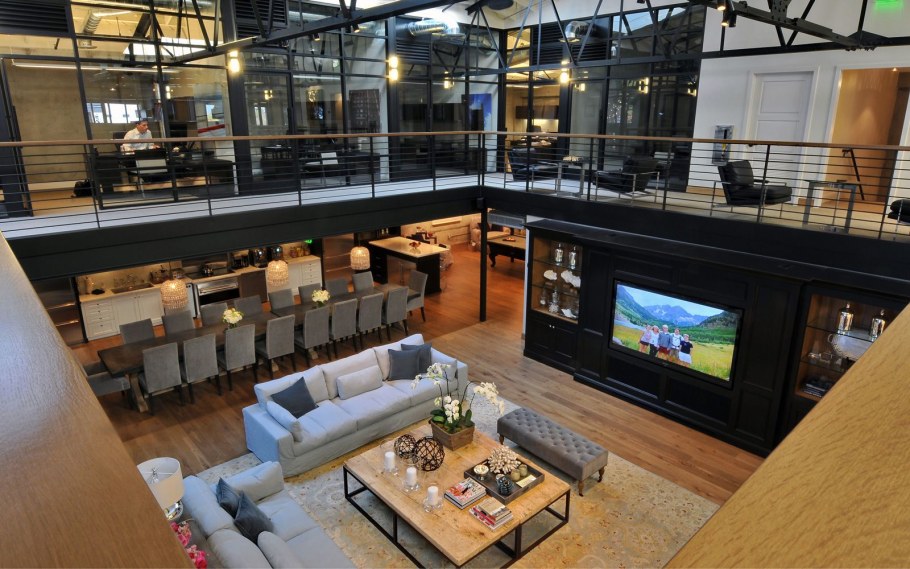 Мезонин в офисе