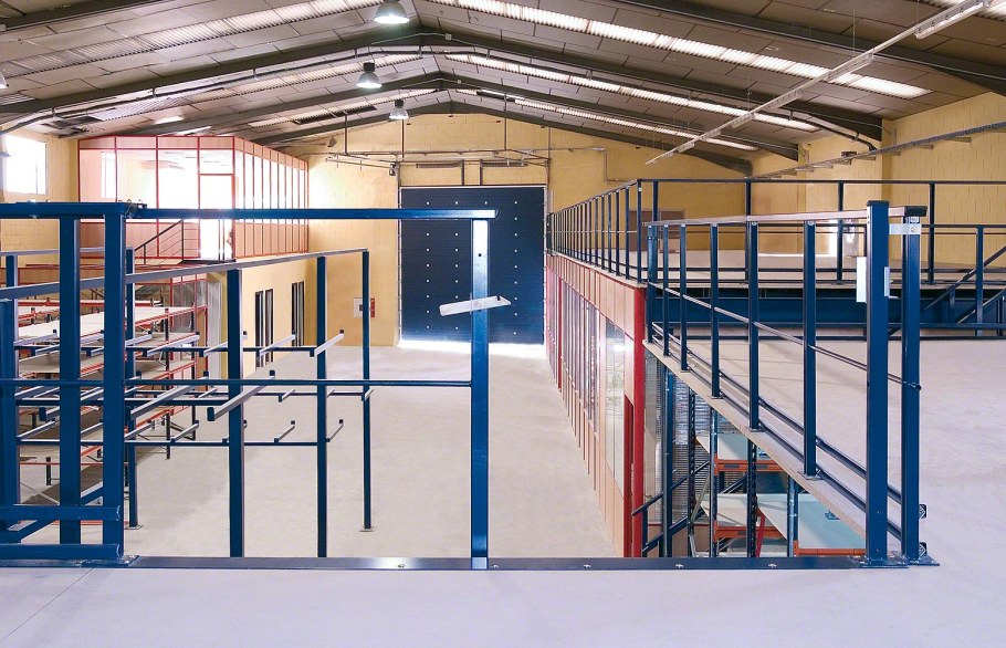 Ограждение мезонина