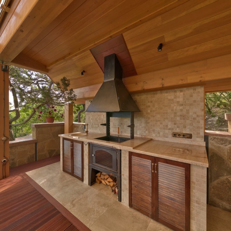 Дача внутри