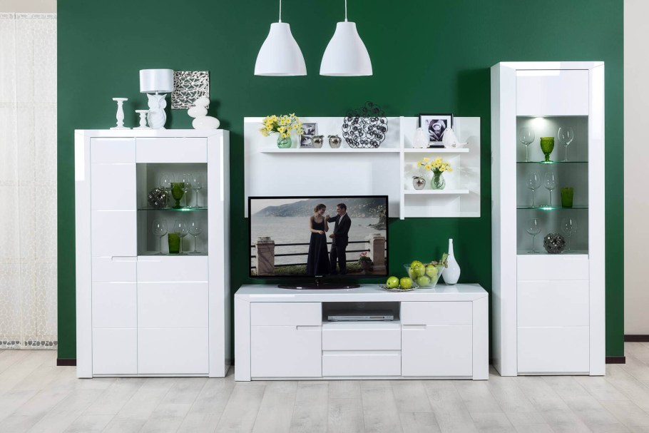 "Белла" Центральная секция (2000*2120*470) венге/дуб атл.