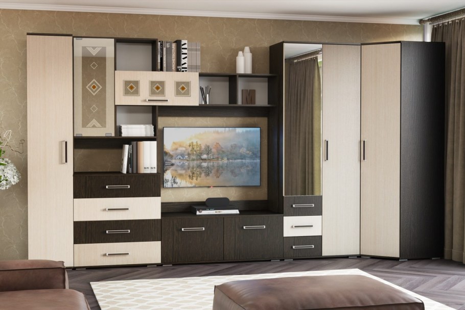 Шкаф 3-х створчатый Белла БТС