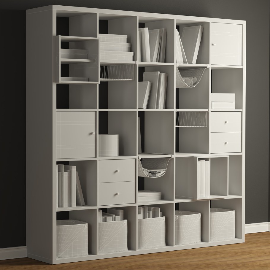 Красивые стеллажи