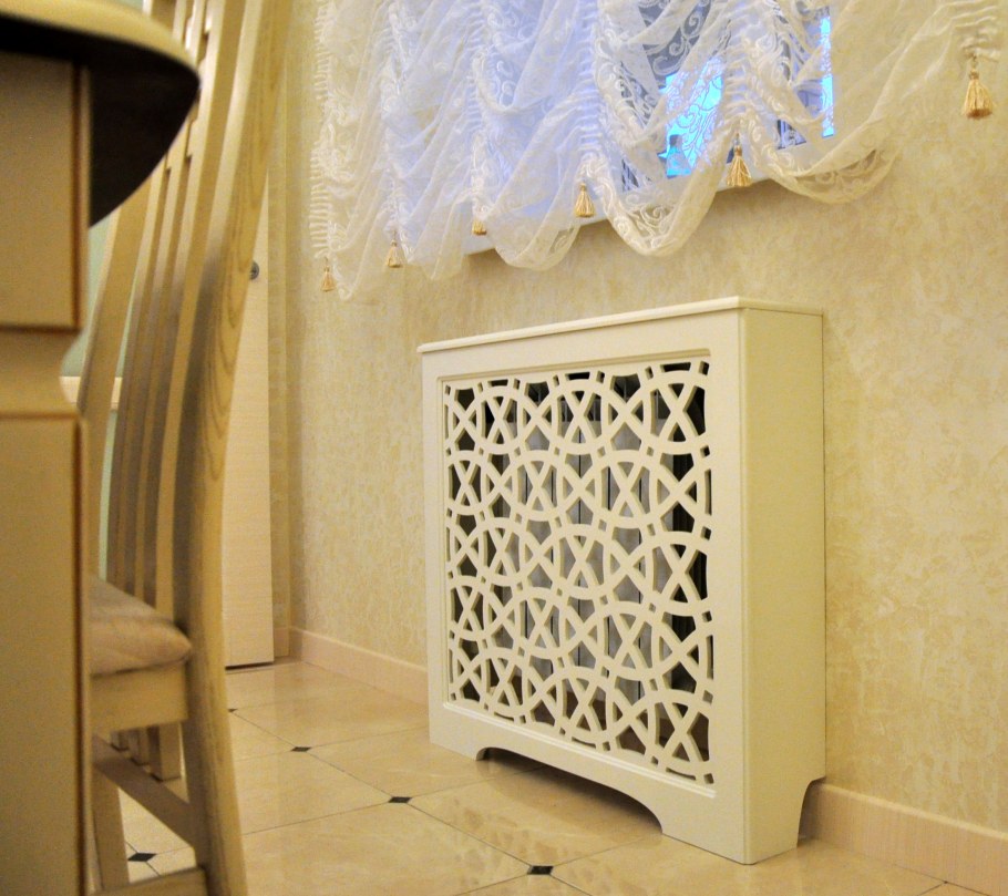 Декоративный экран для радиатора