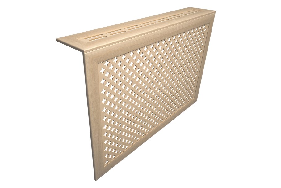 Экран для батареи Квартэк Классик (1200x 600 мм, пепел, Верон)