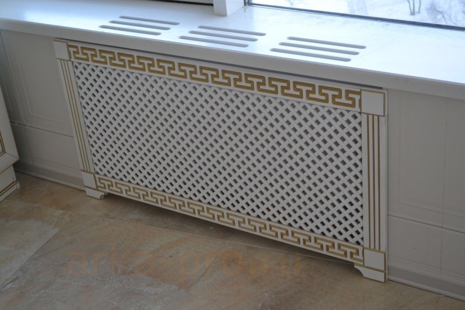 Экран для закрытия батареи