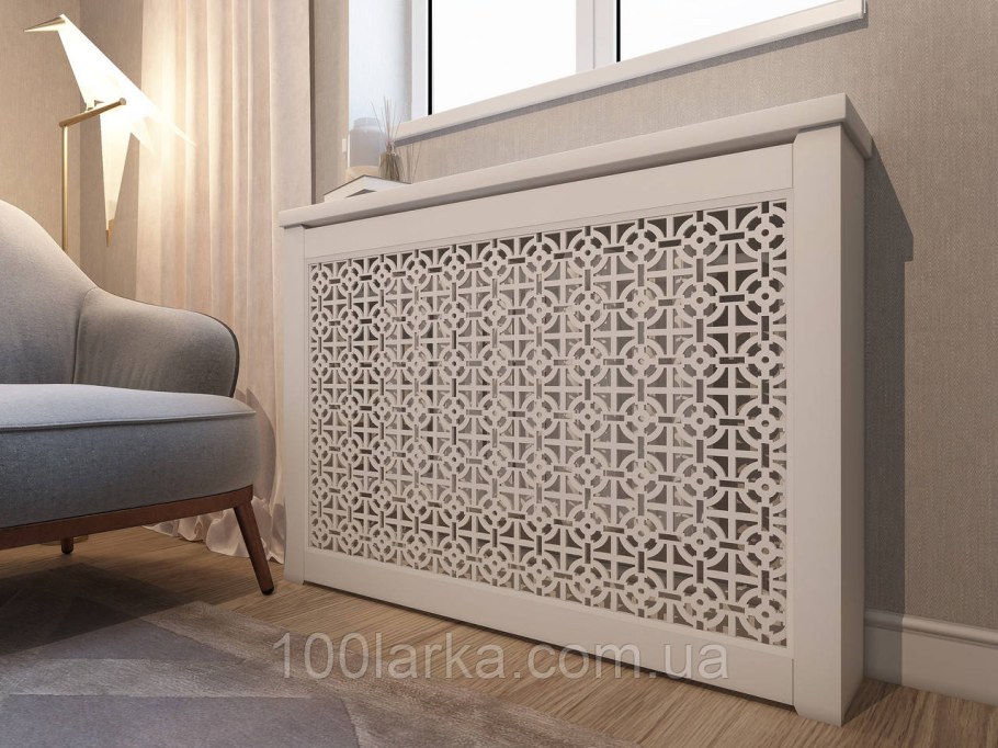 Решетка на батарею декоративная