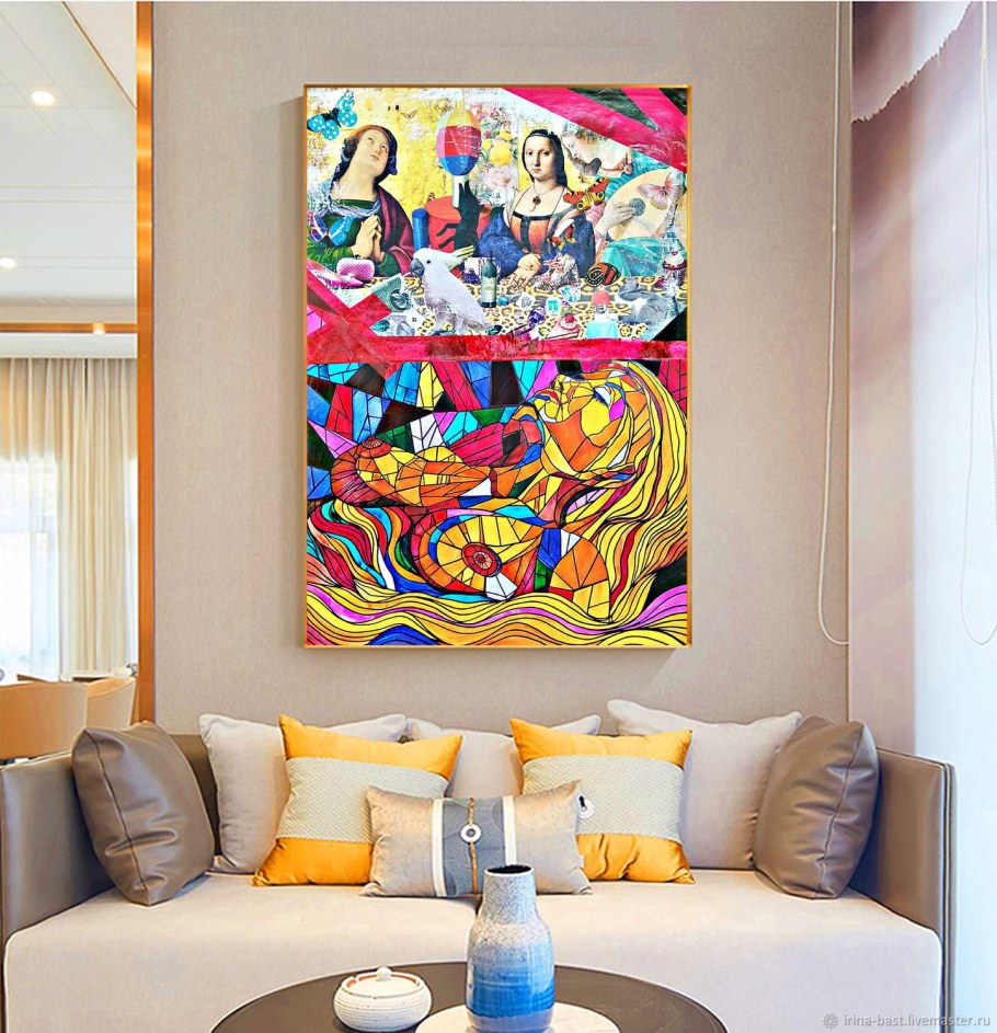 Декоративная живопись в интерьере