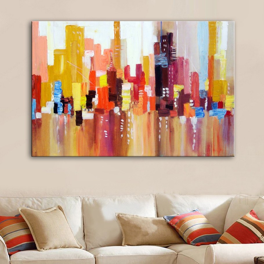 Яркие краски в интерьере