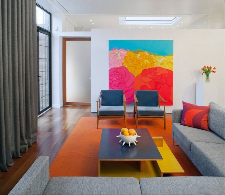 Абстракция в интерьере