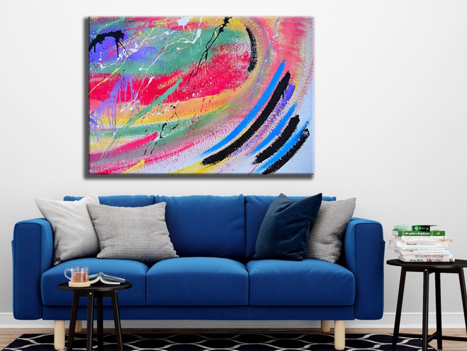 Яркие интерьерные картины