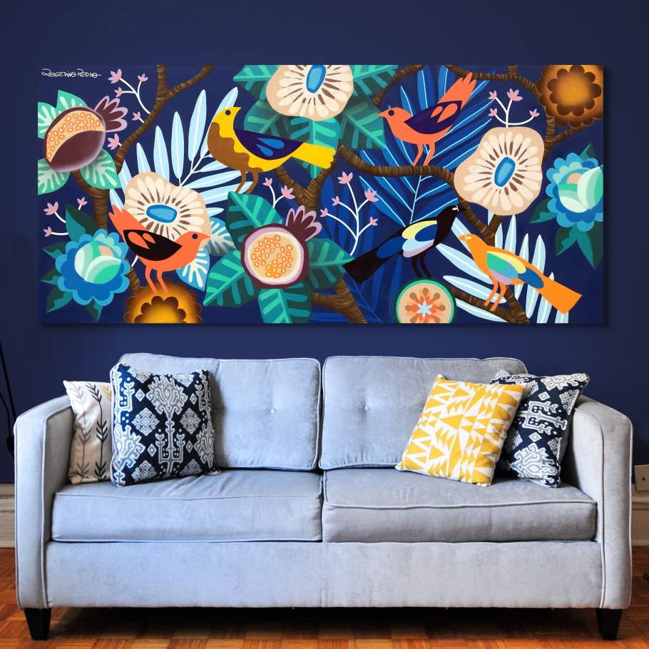 Современная живопись в интерьере