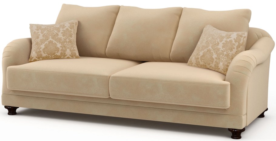 Диван кремового цвета