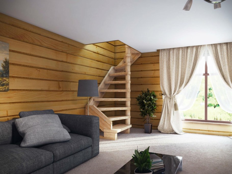 Лестница в Тини хаусе