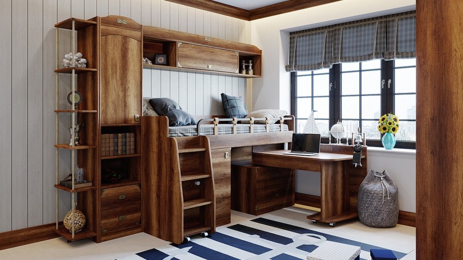 Умка кровать МСТ мебель