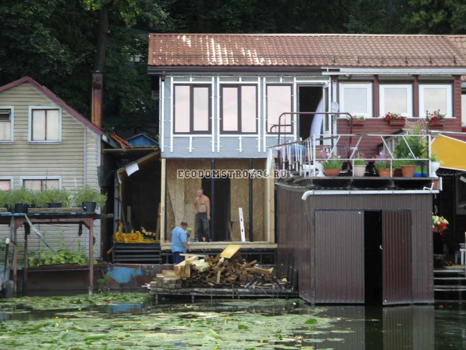 Фото дачи после дождя в Рыбачьем