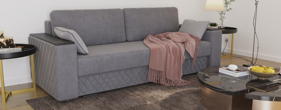 Диван "Ричард" ультра Mustard