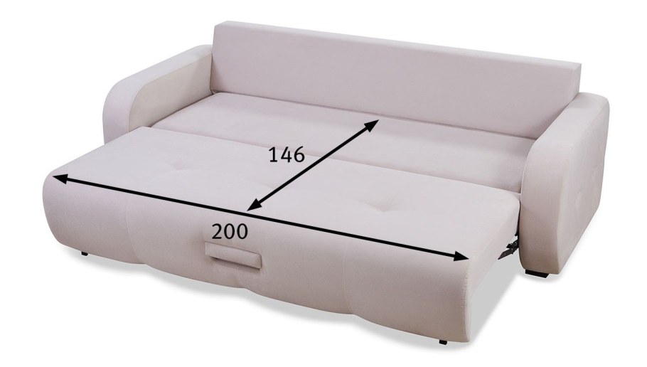 Чертеж углового дивана с размерами и деталировкой