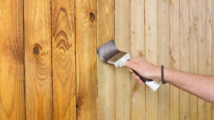 Дерево обработанное пропиткой