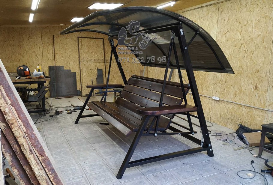 Дачные качели раскладные