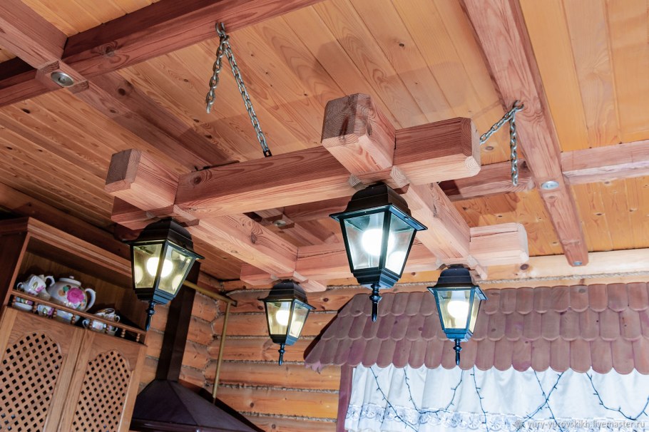 Светильник из банки