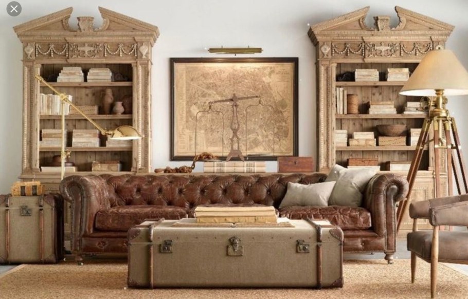 Стимпанк стиль в интерьере