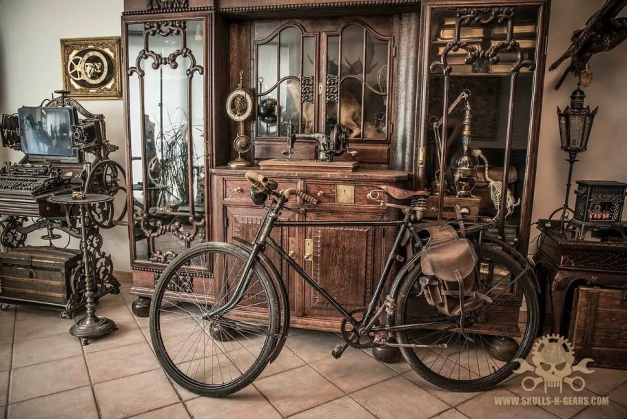 Предметы интерьера в стиле стимпанк