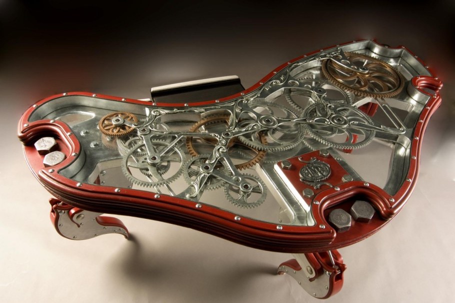 Стол в стиле стимпанк