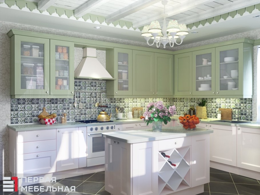 Фисташковая кухня Прованс Портофино