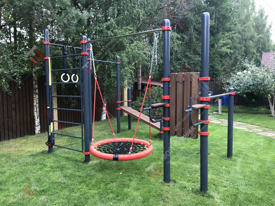 Воркаут уличный СВС-100 С качелей гнездо производитель