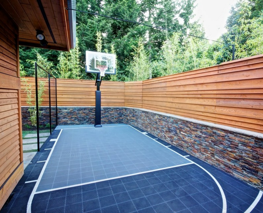 Спортивная зона на участке