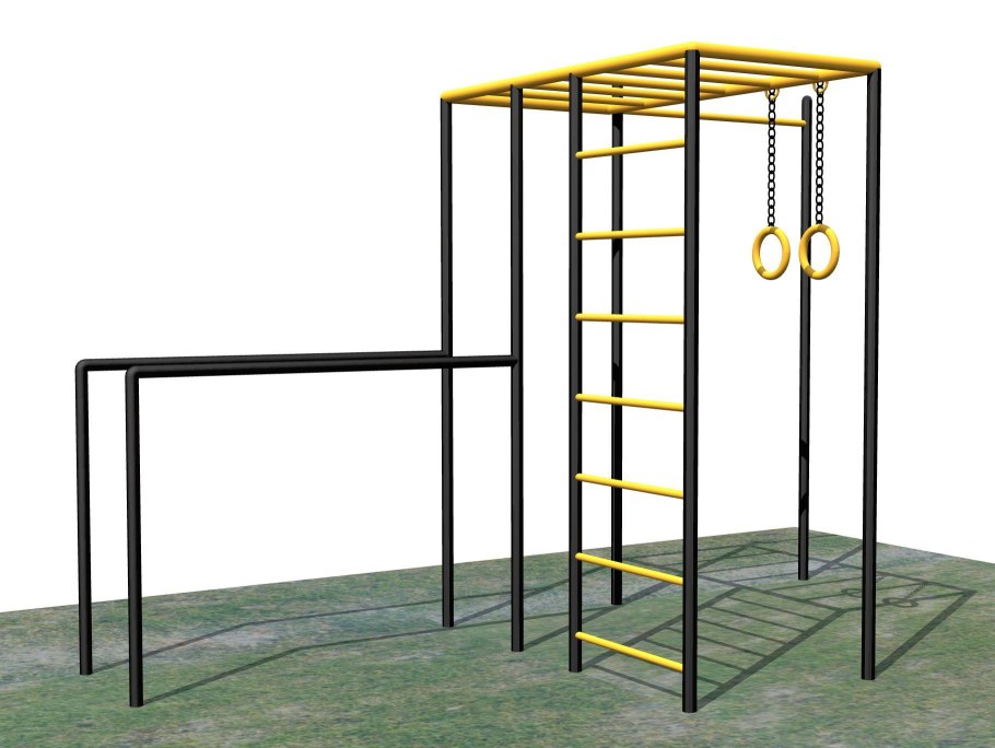 Спортивная площадка из металла