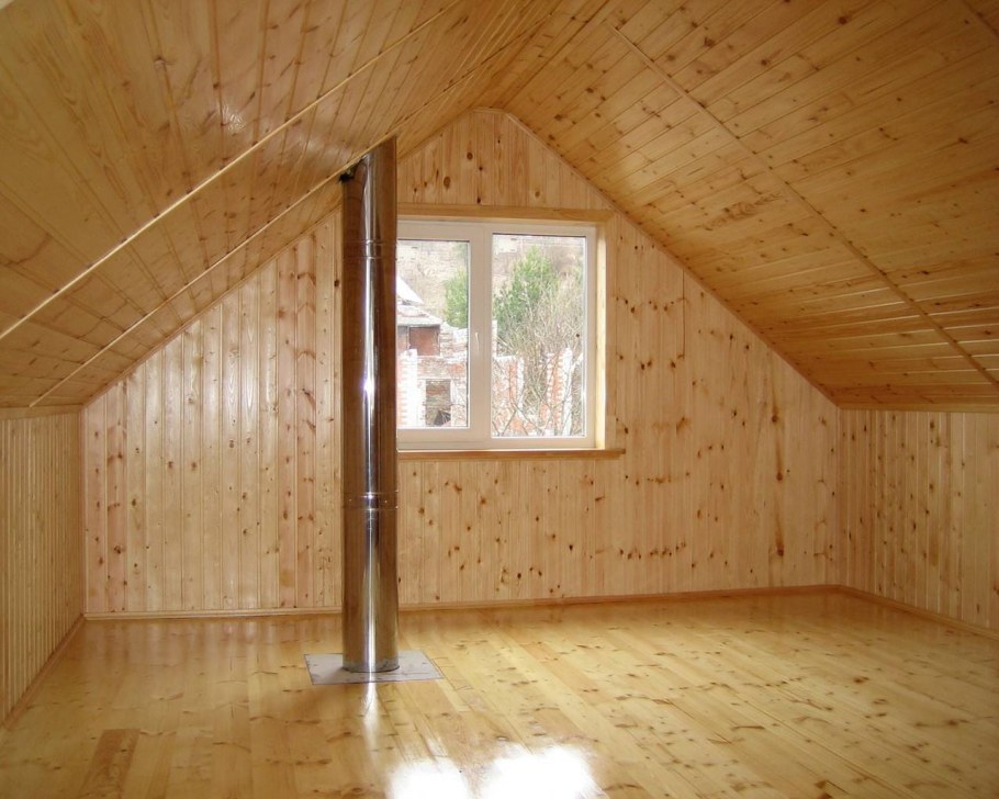 Отделка дачи внутри