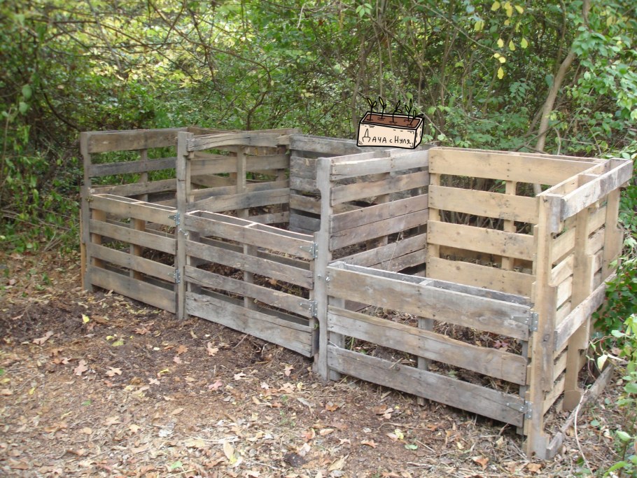 Компостная яма из