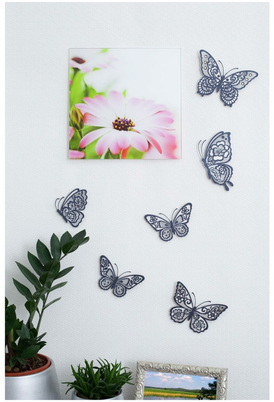 Бабочки наклейки на потолок