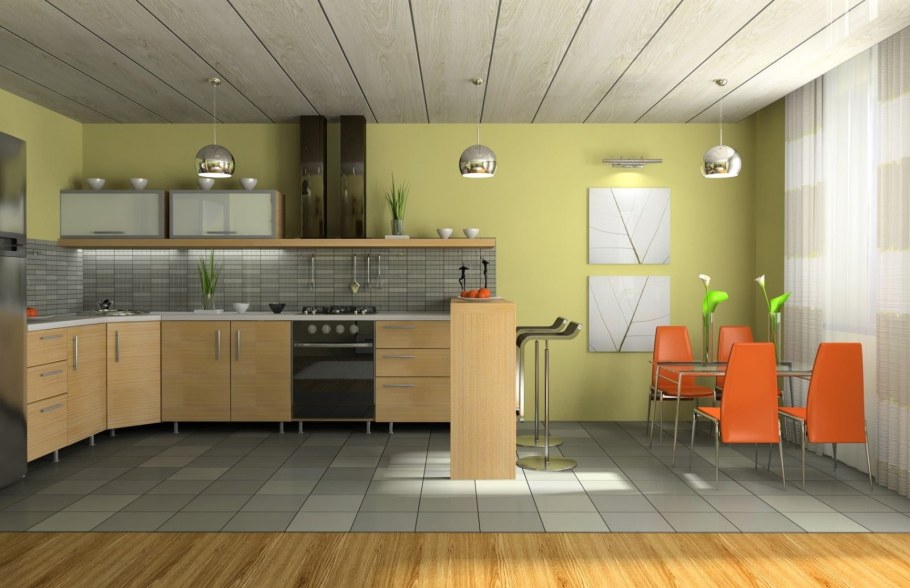 Потолок из МДФ панелей