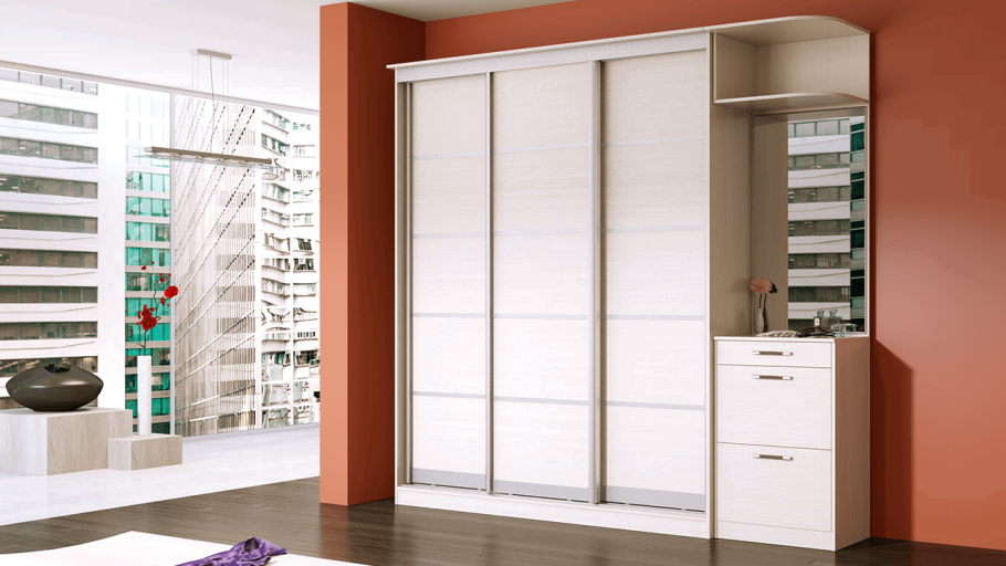 Шкаф с распашными дверями