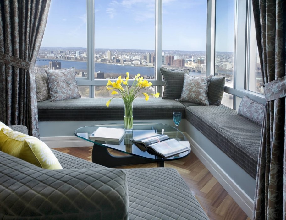 Зона для чтения в гостиной