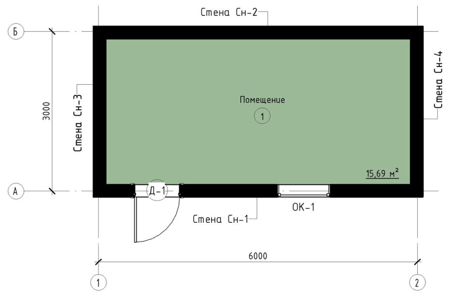 Металлический каркас для бытовки чертеж