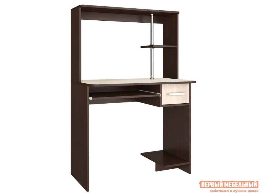 Компьютерный стол СК-9 дуб молочный